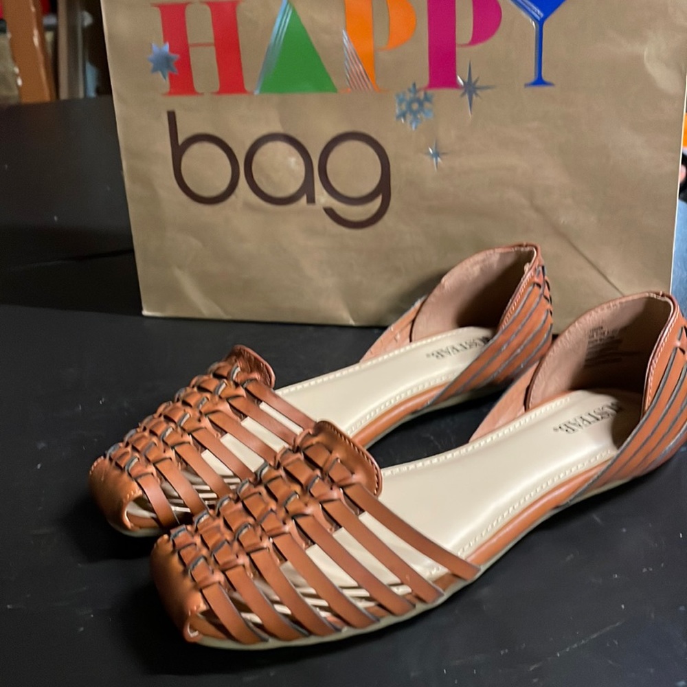 Brown Leather Sandal